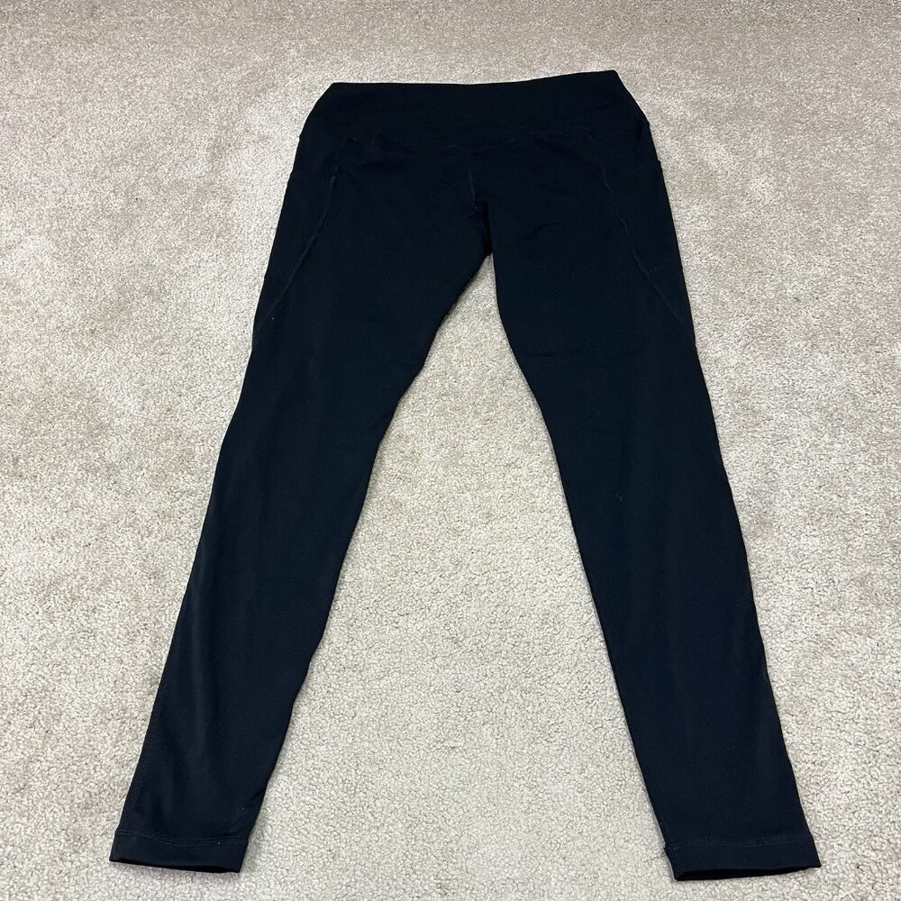 Constanly Varied Leggings Pockets Women’s Black Pull On Size Large Distressed